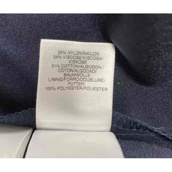 NEW Rachel Roy Womens Navy Blue Lace Side Cutout Sheath Dress 8 - Picture 3 of 4